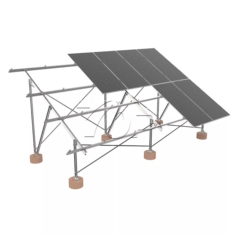 Solpanelmallmonteringsställ
